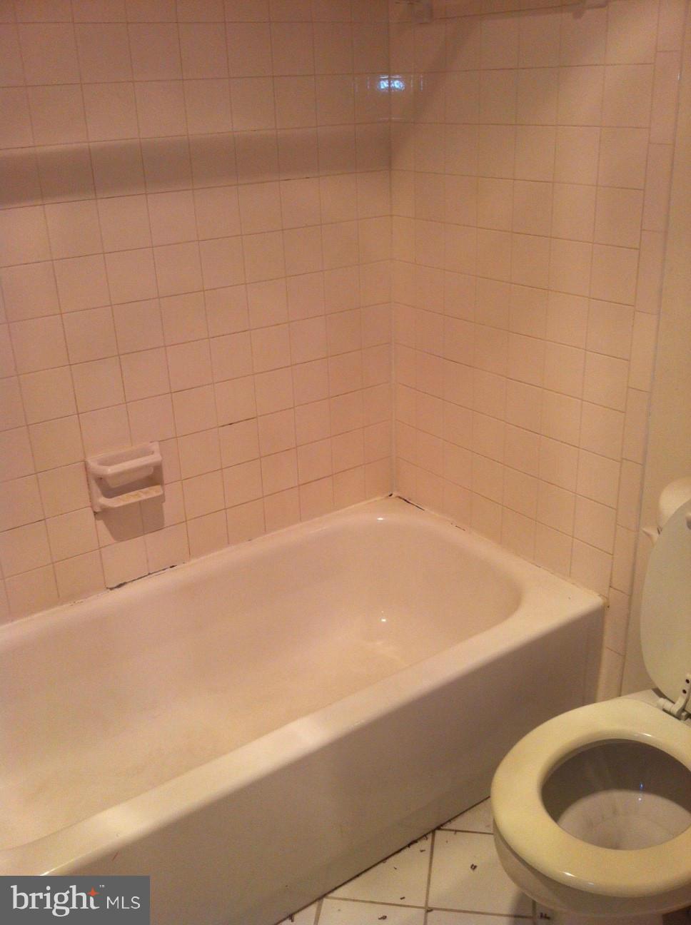 6147 Edsall Road, Unit H Alexandria, VA 22304 - Photo 9 of 13 a bath tub sitting next to a white toilet