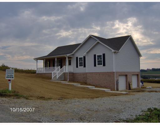 Exterior Front. Brand spankin  new home in established neighborhood. Call Mark (724-493-9903) or Cheryl (724-961-2993) for appointments or details.