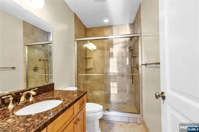 a view of a pathway both side of building