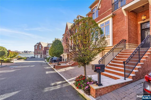 a view of a balcony with city view