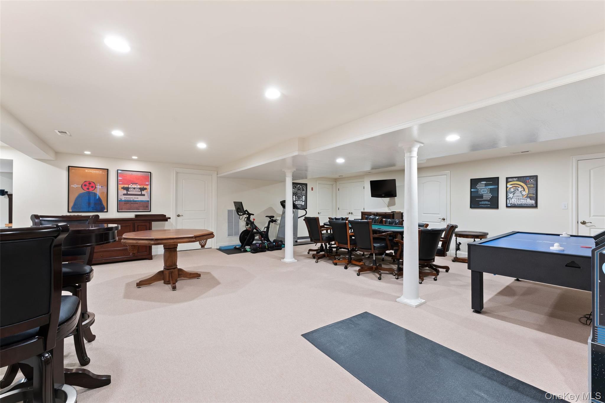 64 Stratton Road Scarsdale, NY 10583 - Photo 29 of 49 Lower level recreation room