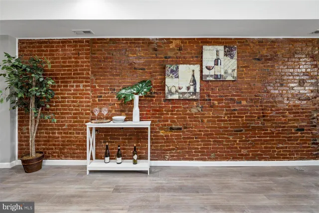 a view of water heater room