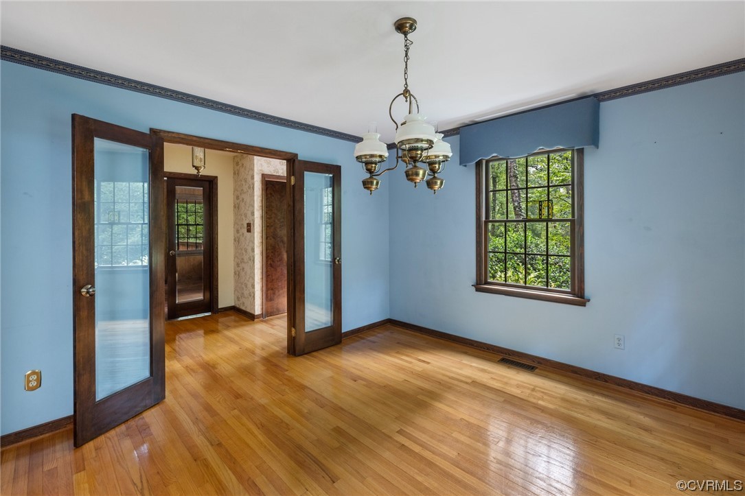 1600 Beaverdam Creek Road Crozier, VA 23039 - Photo 20 of 45 wooden floor in an empty room with a window