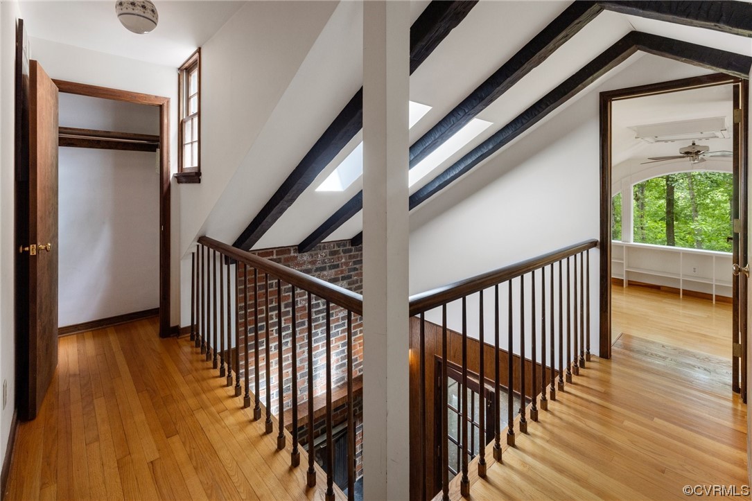 1600 Beaverdam Creek Road Crozier, VA 23039 - Photo 23 of 45 a view of staircase with wooden floor and stairs