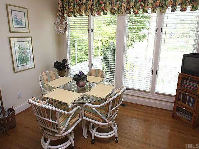 2913 Tillinghast Trail Raleigh, NC 27613 - Photo 4 of 12 The dinette is a serene spot that looks out onto the deck and beyond. Other