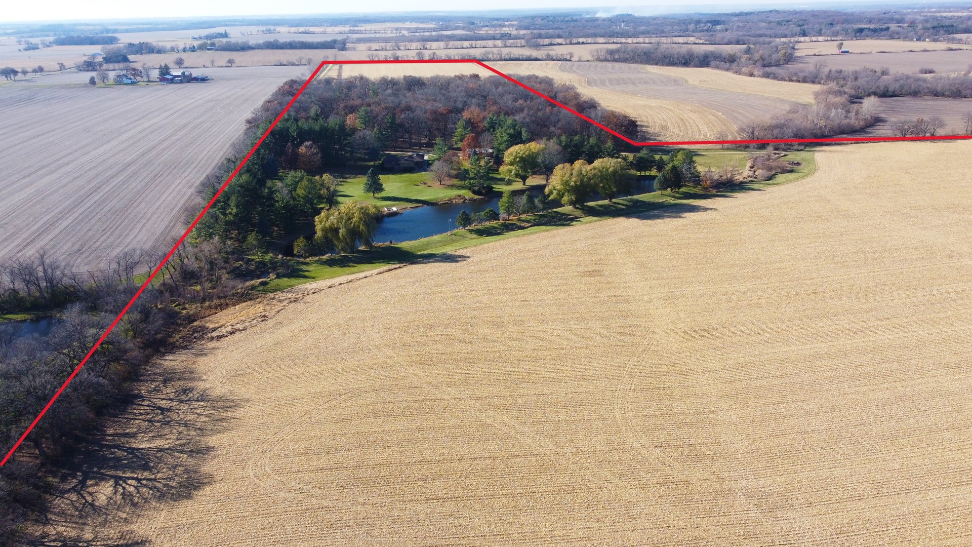 17445 Livingston School Road Caledonia, IL 61011 - Photo 22 of 33 a view of outdoor space and patio