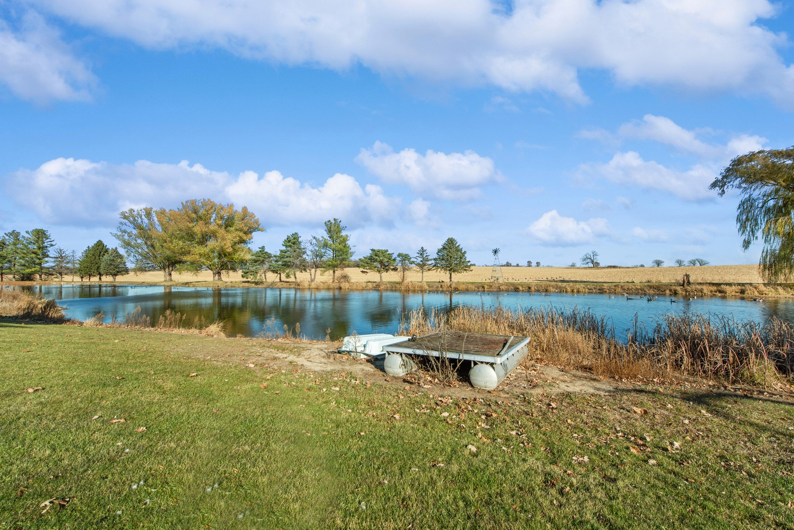 17445 Livingston School Road Caledonia, IL 61011 - Photo 26 of 33 a view of a lake