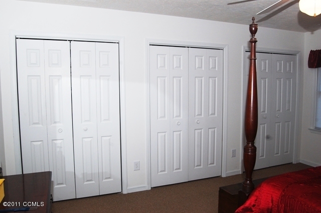 607 Barbour Road Morehead City, NC 28557 - Photo 11 of 18 Master Bedroom Closets