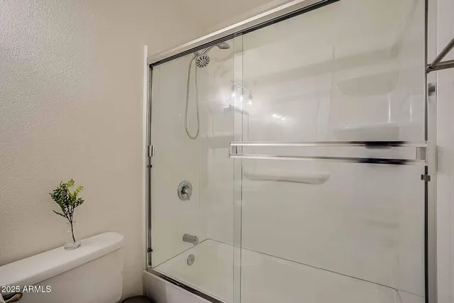 a outdoor view with a sitting space