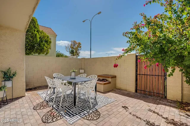 a view of a small space