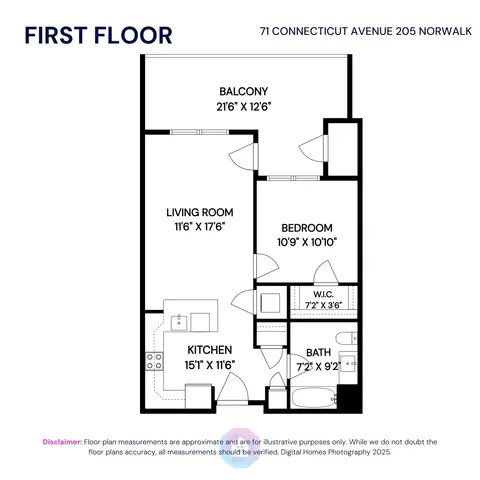 a picture of a bench and a sign