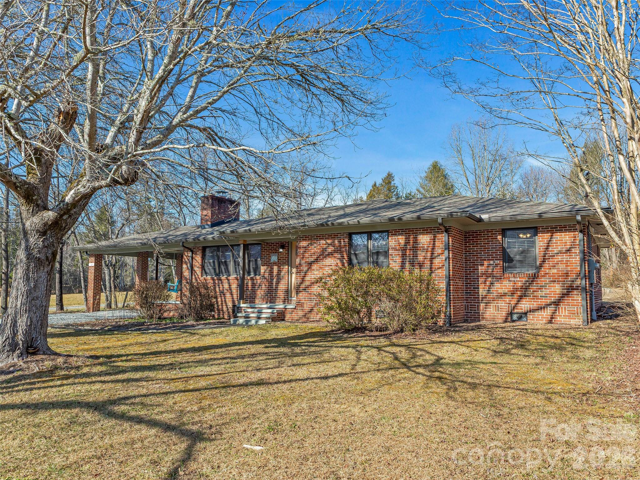 3869 Crab Creek Road Penrose, NC 28766 - Photo 3 of 19 a view of a backyard of the house