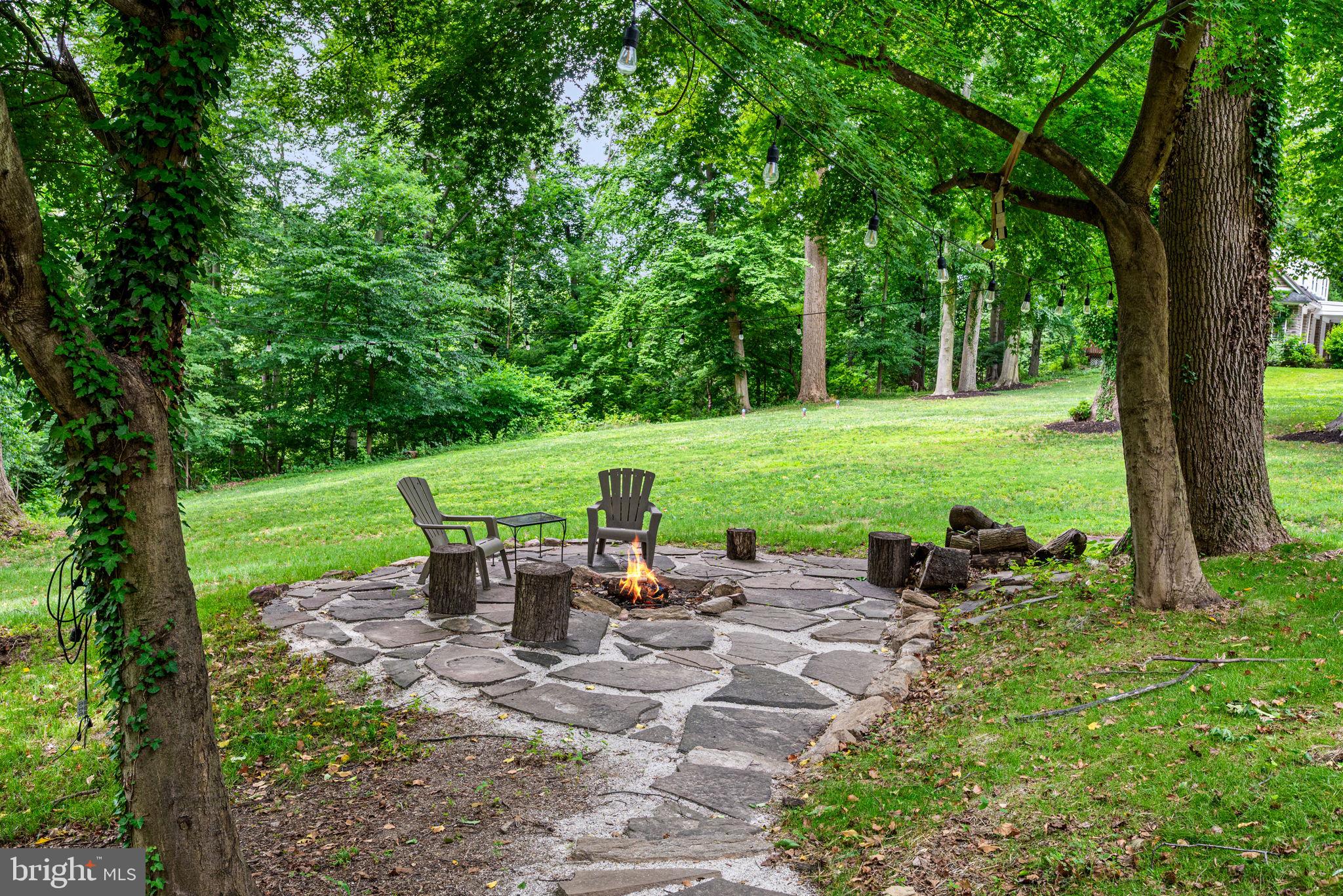 1018 Beech Road Wallingford, PA 19086 - Photo 78 of 80 Firepit