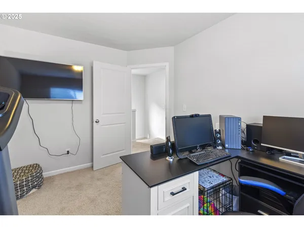 a view of workspace with furniture