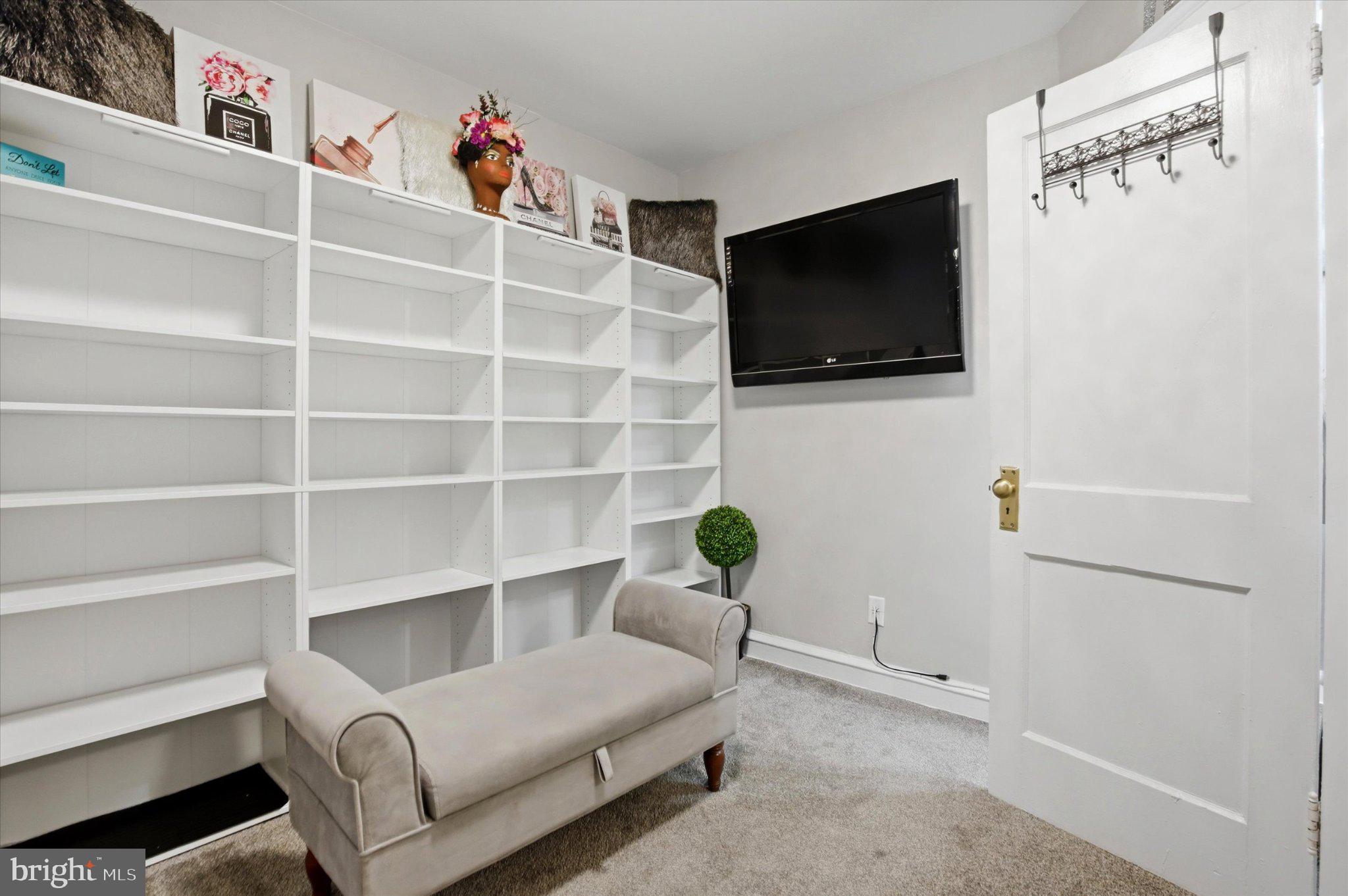 7450 Beverly Road Philadelphia, PA 19138 - Photo 20 of 29 3rd bedroom currently set up as closet space