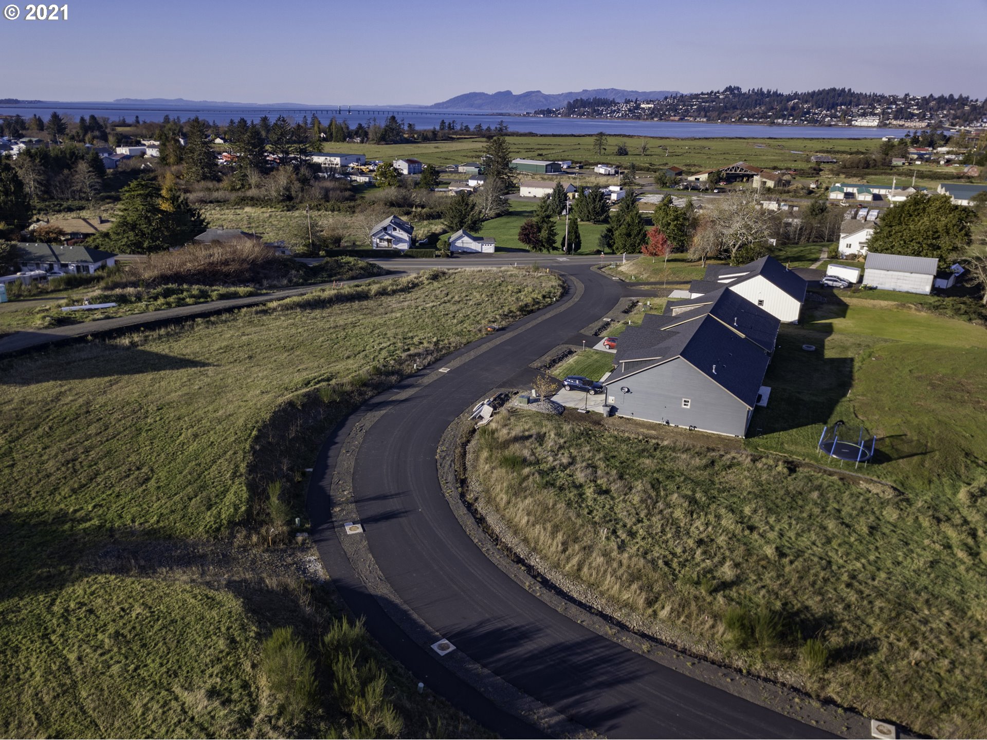 36 Bella Ridge Road Astoria, OR 97103 - Photo 1 of 4 a view of a lake with a mountain