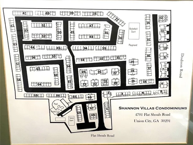 $60,000 | 4701 Flat Shoals Road, Unit 38F, Union City, GA 30291