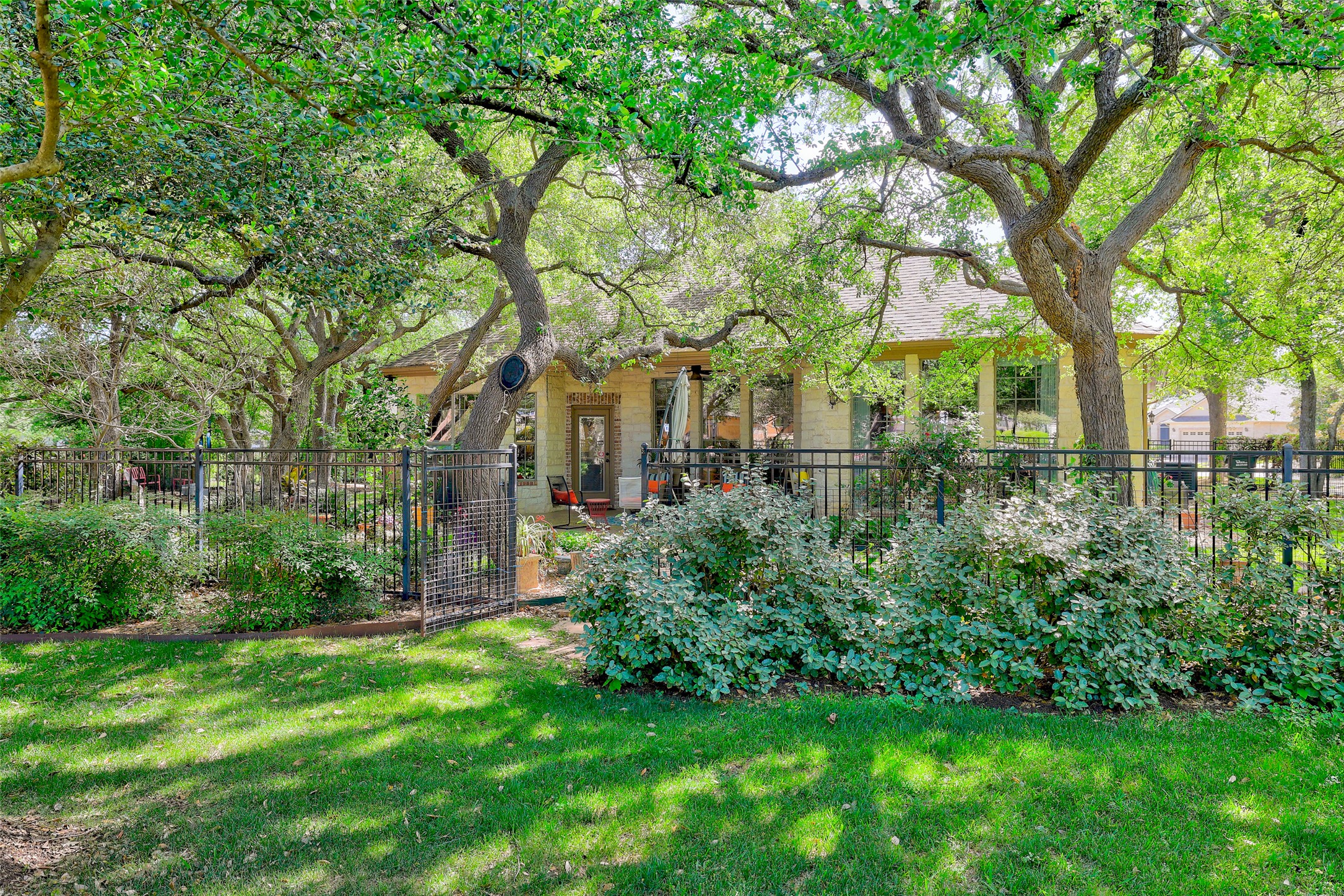 805 Boquilla Trail Georgetown, TX 78633 - Photo 36 of 40 a view of a yard in front of house