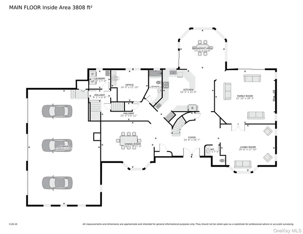 a picture of a floor plan