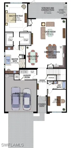a picture of a floor plan