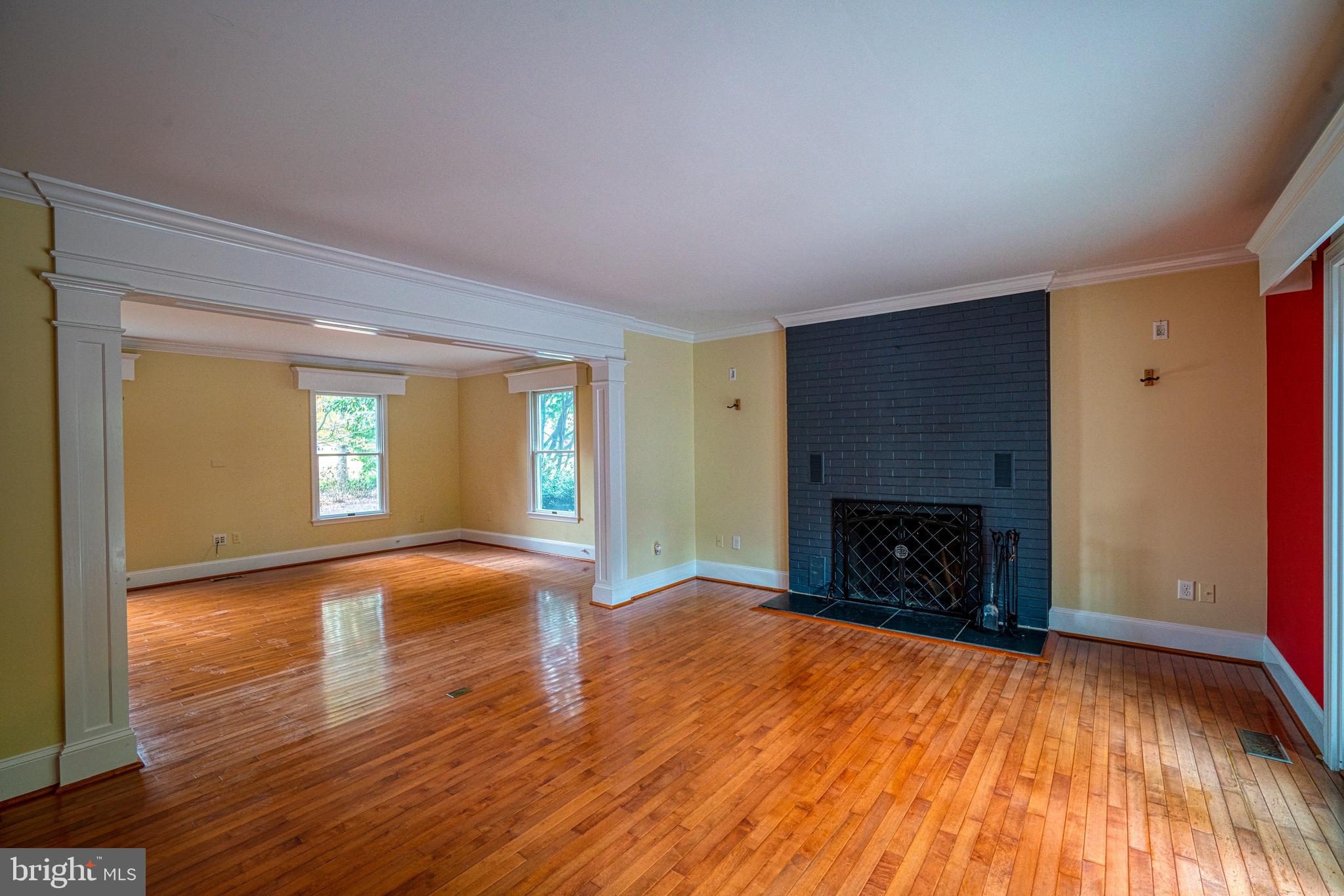 7915 Radcliffe Road Chestertown, MD 21620 - Photo 11 of 36 Family/Music Room with Wood Fireplace