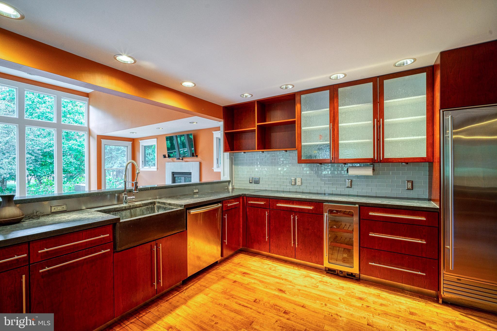 7915 Radcliffe Road Chestertown, MD 21620 - Photo 15 of 36 Open Kitchen w Concrete Countertops