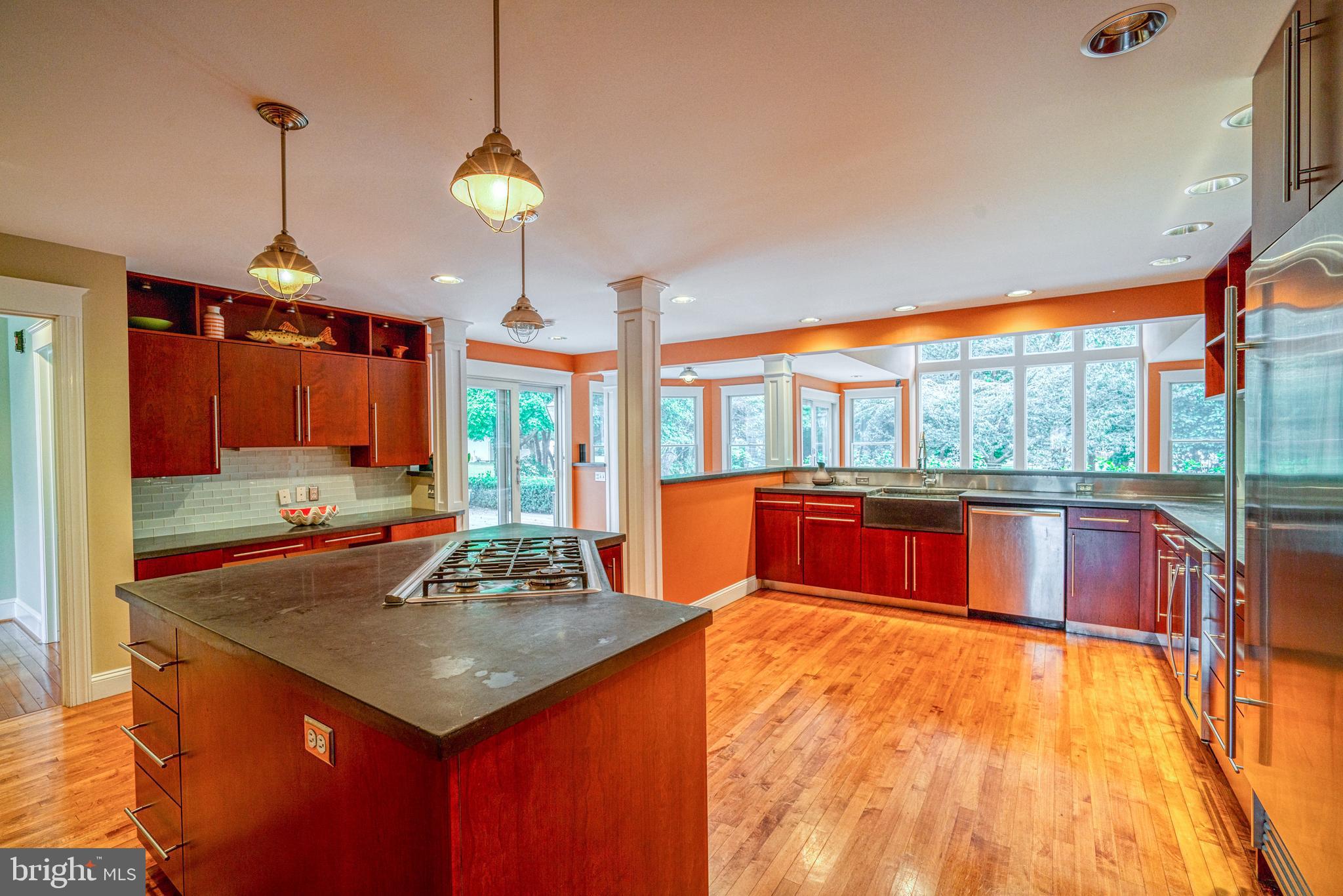 7915 Radcliffe Road Chestertown, MD 21620 - Photo 17 of 36 Island with Gas Cooktop and Vent System