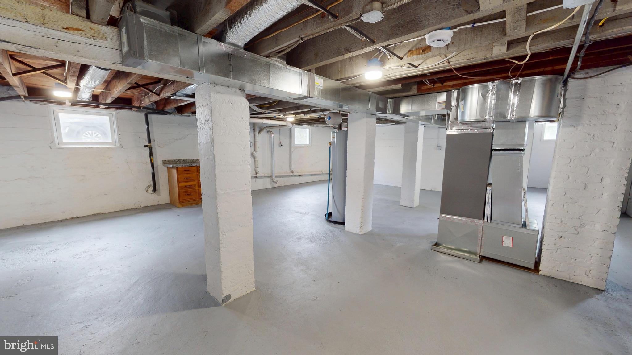 4329 Ridge Road Baltimore, MD 21236 - Photo 20 of 24 Large Unfinished Basement