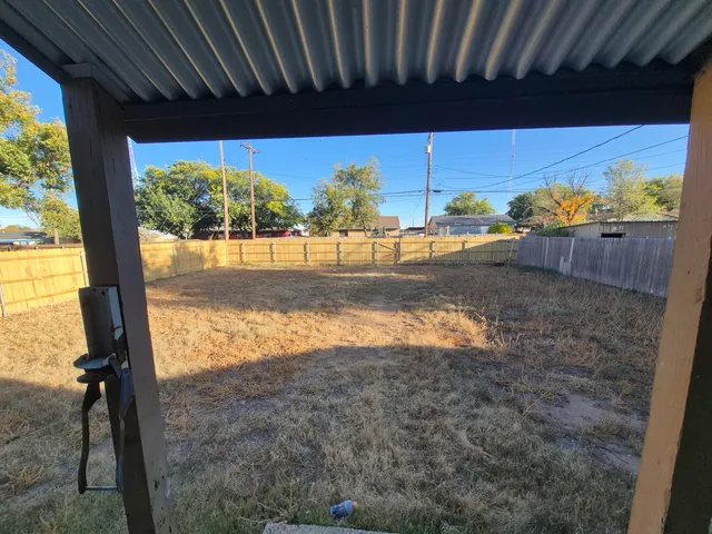 a view of a interior