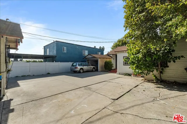 a car parked on the side of the road