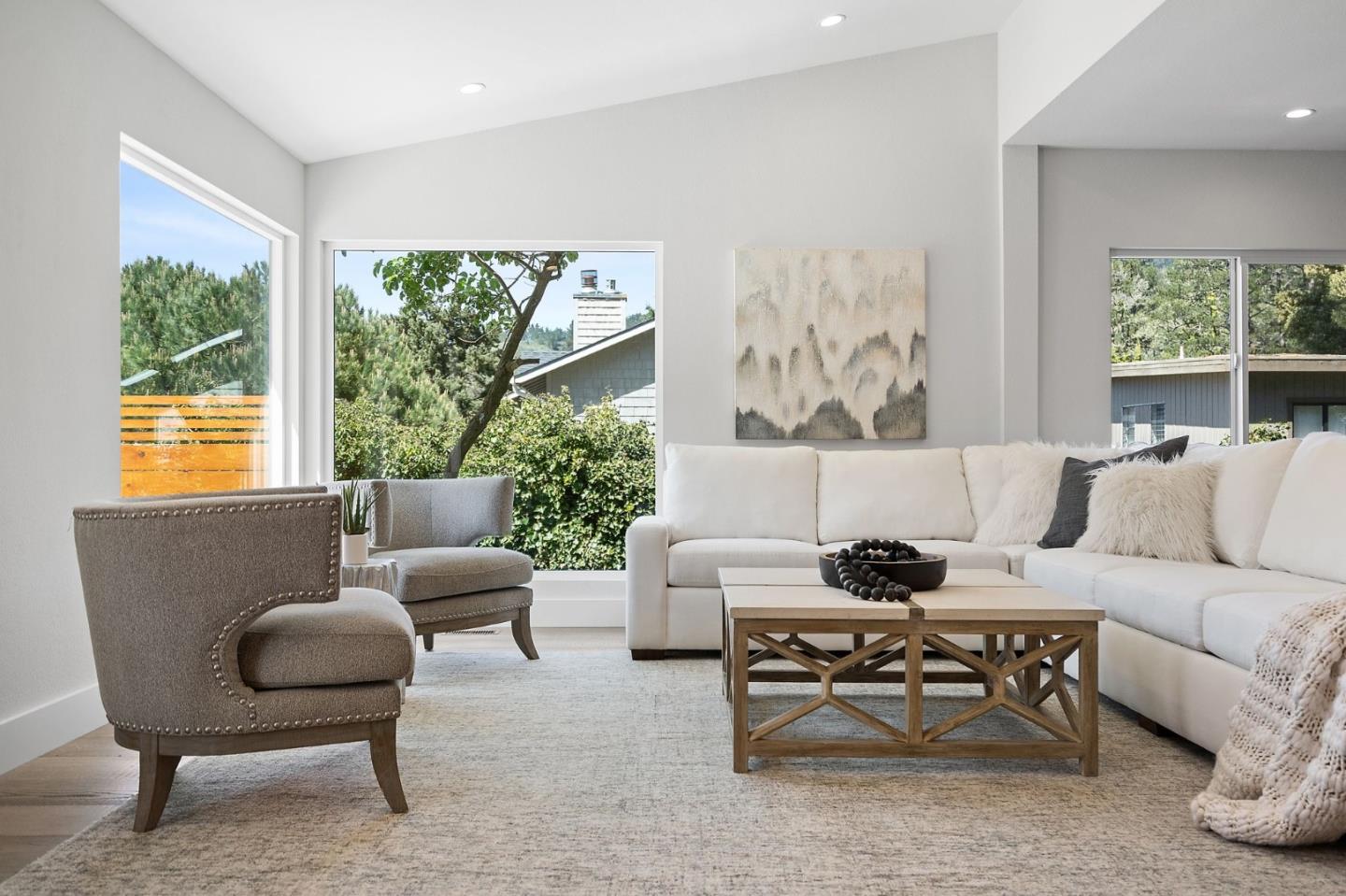 311 Keith Avenue Pacifica, CA 94044 - Photo 9 of 40 a living room with furniture and a large window