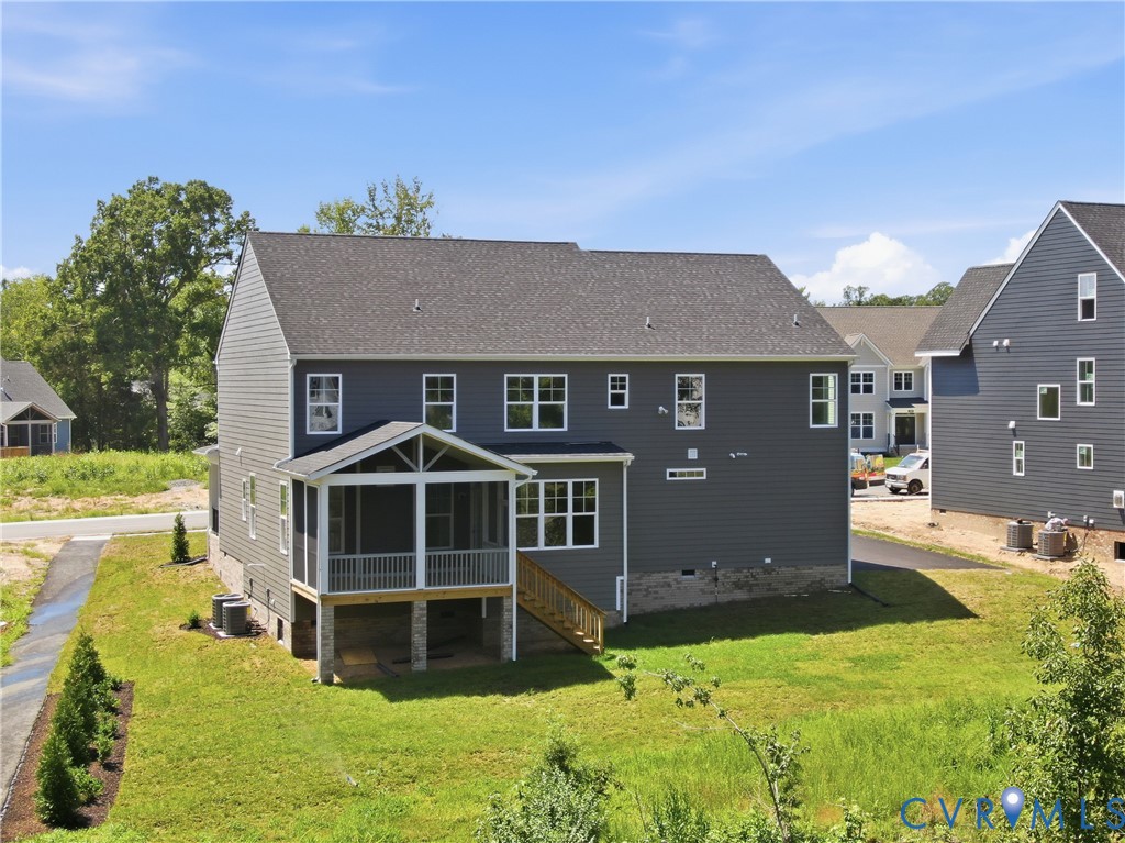 4013 Robins Ridge Drive Moseley, VA 23120 - Photo 28 of 33 Back of home