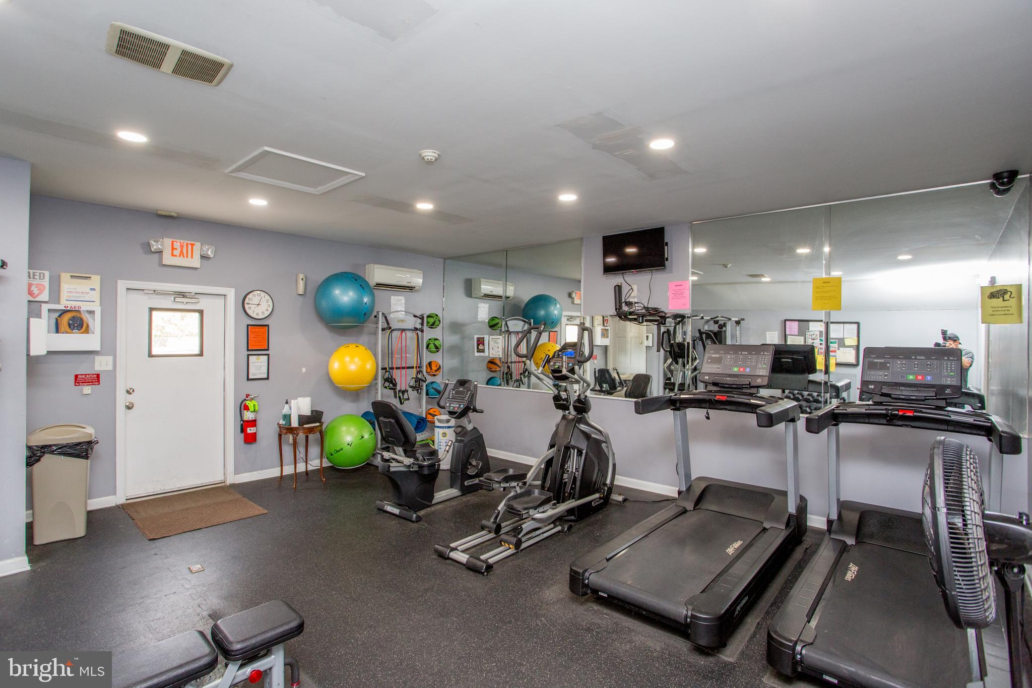 60 B Sumac Court Mount Laurel, NJ 08054 - Photo 30 of 42 a view of a room with gym equipment