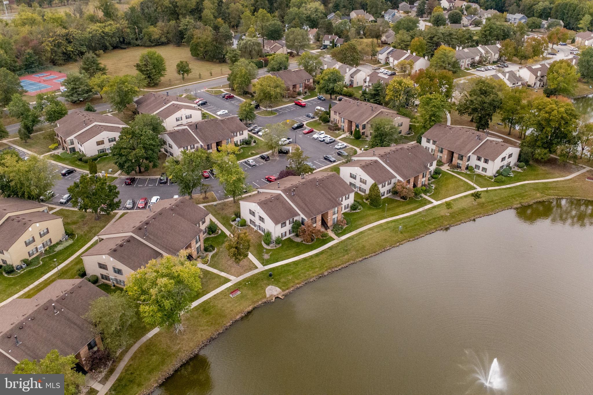 60 B Sumac Court Mount Laurel, NJ 08054 - Photo 40 of 42 an aerial view of residential houses with outdoor space