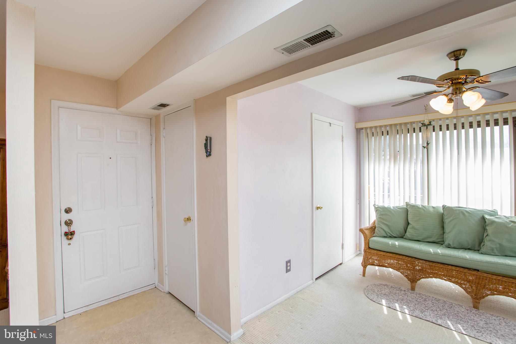 60 B Sumac Court Mount Laurel, NJ 08054 - Photo 5 of 42 a living room with furniture and a ceiling fan