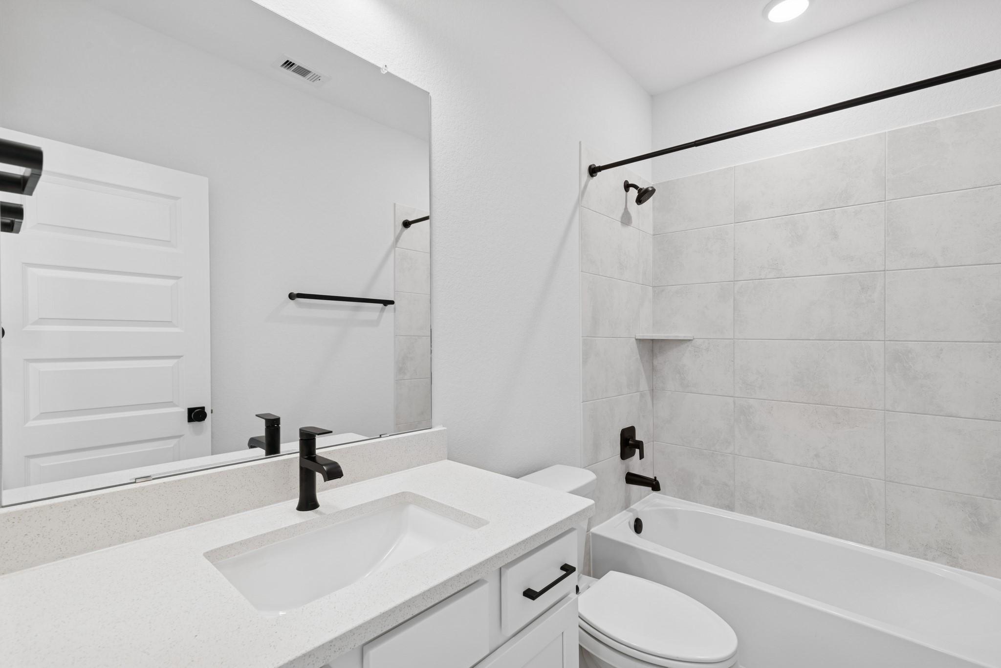 8751 Mancos Valley Porter, TX 77365 - Photo 37 of 48 a bathroom with a sink toilet and shower