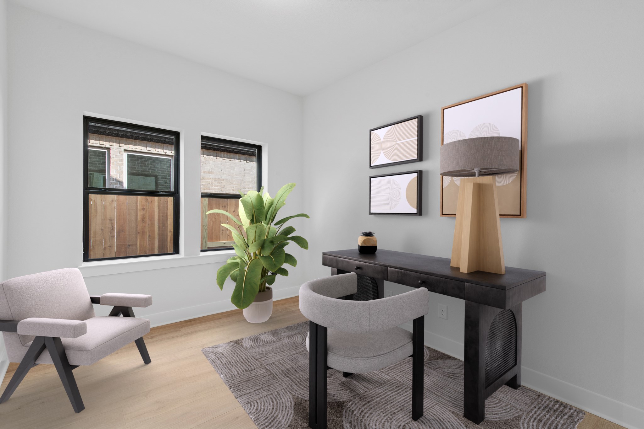 8751 Mancos Valley Porter, TX 77365 - Photo 4 of 48 a living room with furniture and a potted plant
