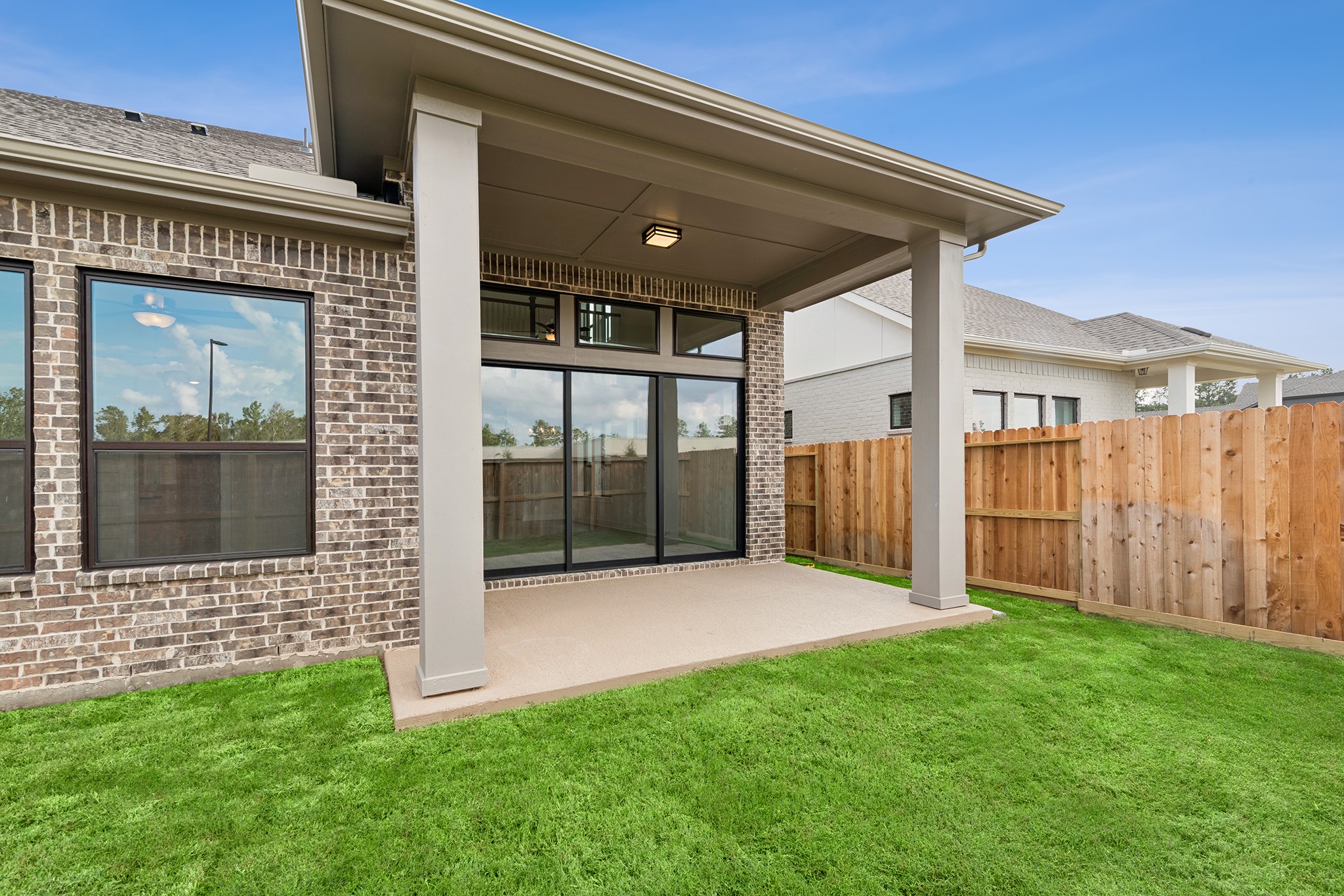 8751 Mancos Valley Porter, TX 77365 - Photo 10 of 48 a view of backyard with a garden and stairs