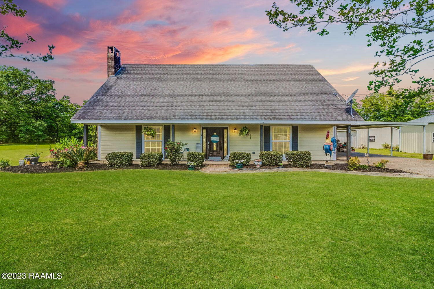 129 Edwin Street Sunset, LA 70584 - Photo 2 of 50 129-Edwin-twilight