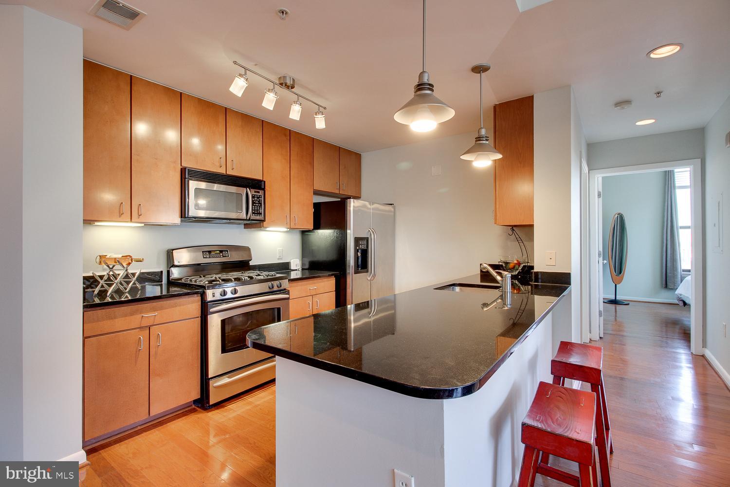 1001 L Street Northwest, Unit 908 Washington, DC 20001 - Photo 5 of 23 Open Concept Kitchen
