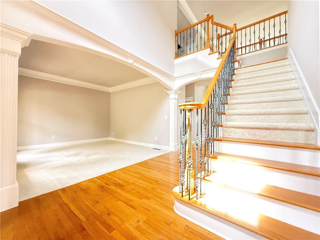 3500 Millwater Crossing Northeast Dacula, GA 30019 - Photo 5 of 72 a view of a staircase