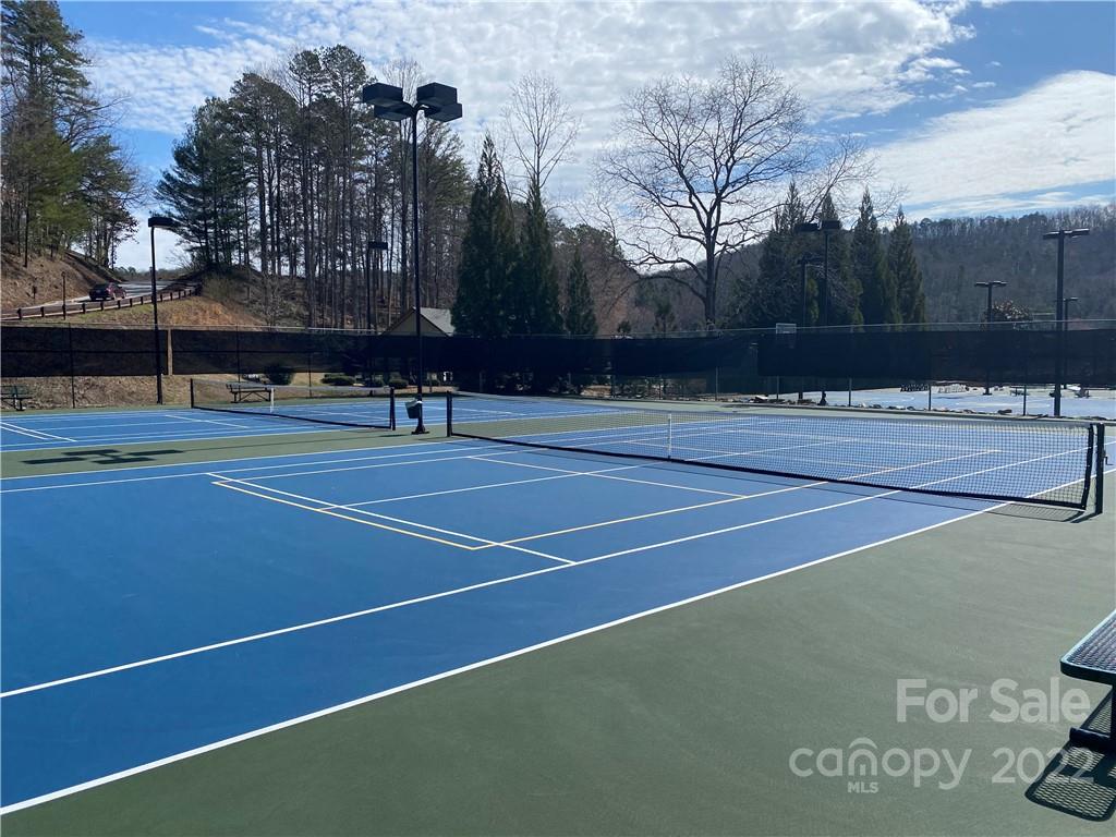 Tbd Rumbling Bald Road Lake Lure, NC 28746 - Photo 10 of 14 a view of a tennis court