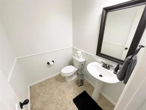 a close view of utility room