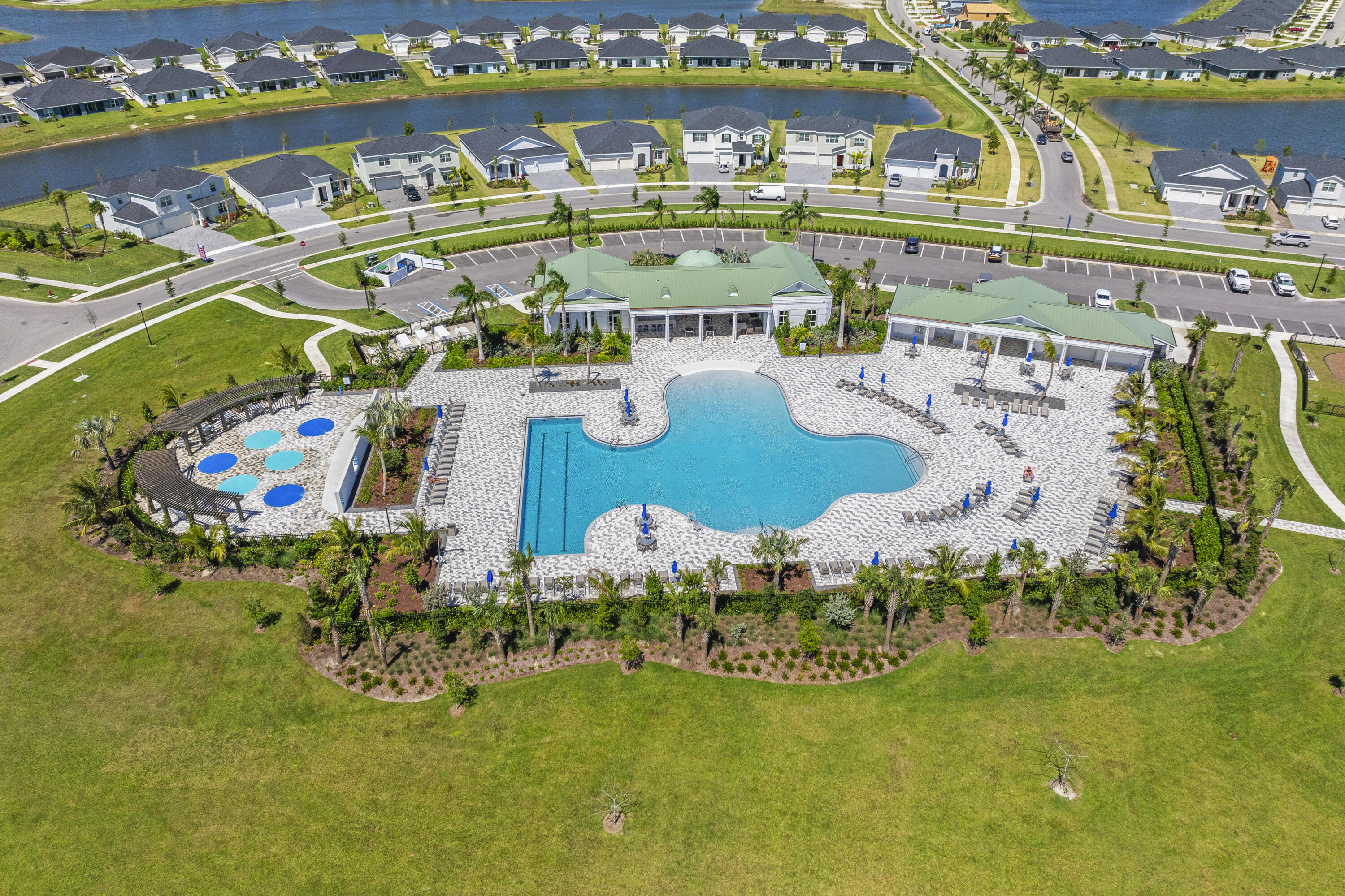 12164 Rimini Way Port St. Lucie, FL 34987 - Photo 51 of 55 Aerial View Clubhouse
