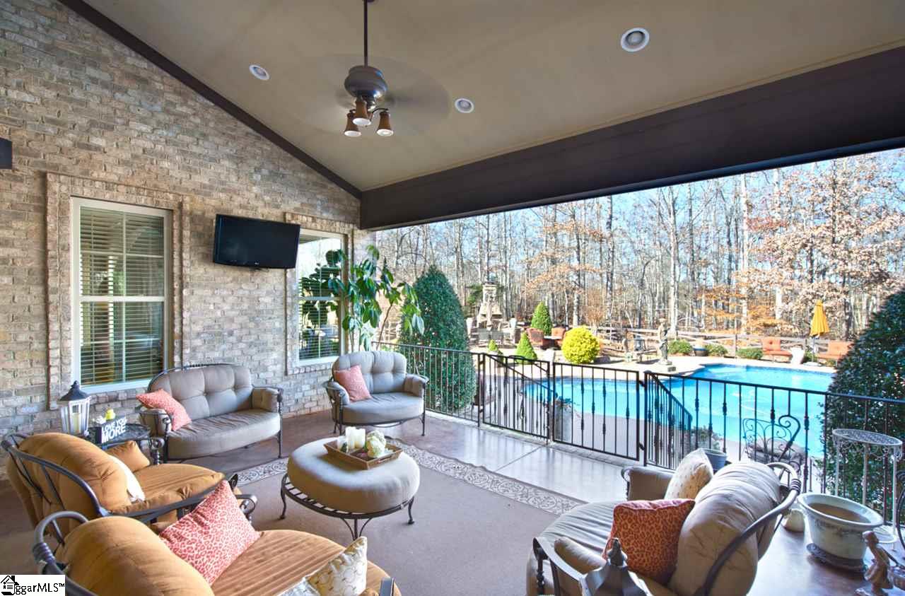 211 New Castle Drive Duncan, SC 29334 - Photo 26 of 36 Perfect Place to get away from the sun and just relax and enjoying the view!