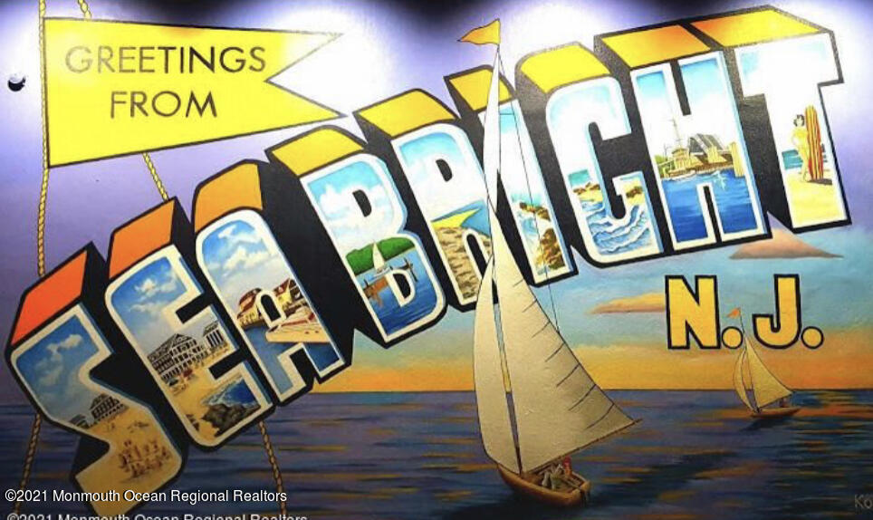 17 Via Ripa Way Sea Bright, NJ 07760 - Photo 26 of 33 a sign that is on a street