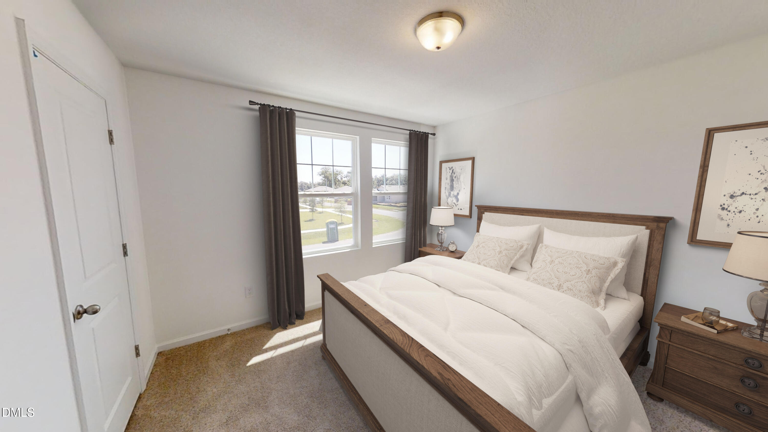 355 Shiloh Way Mebane, NC 27302 - Photo 5 of 10 a bedroom with a bed and a window