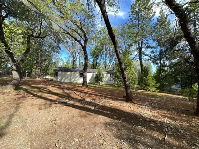 a view of street with trees