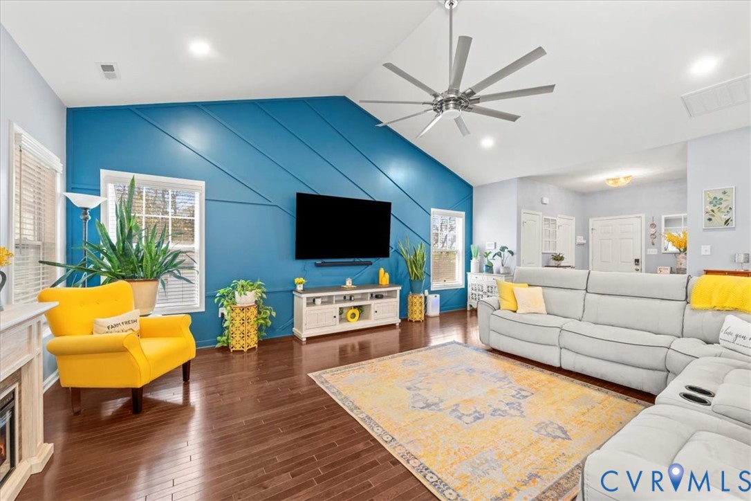 9119 Clearbrook Court Chesterfield, VA 23832 - Photo 1 of 50 a living room with furniture and a flat screen tv
