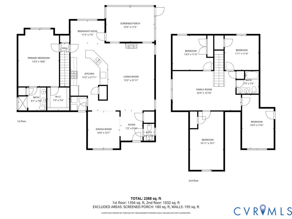 9119 Clearbrook Court Chesterfield, VA 23832 - Photo 50 of 50 a picture of a floor plan